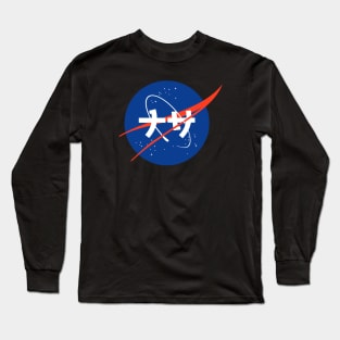 Nasa Japanese Logo Long Sleeve T-Shirt